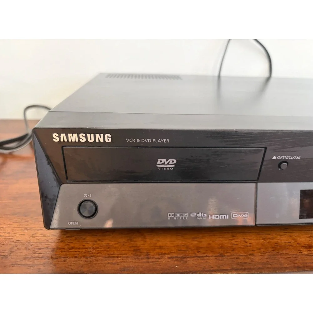 Samsung DVD-V9700 VCR &‎ DVD Player No Remote VHS Does Not Work DVD Does Work